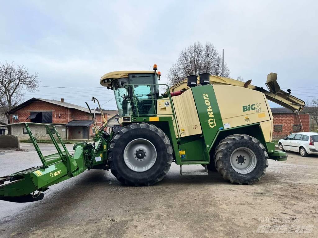 Krone Big X 850 Stroji za krmo na lastni pogon