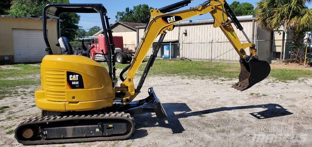 CAT 303 E CR Mini bagri <7t
