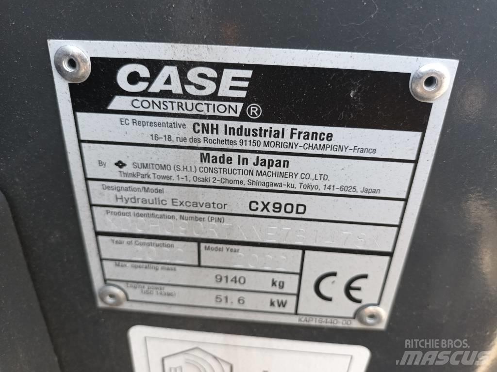 CASE CX 90 D Midi bagri 7t – 12t