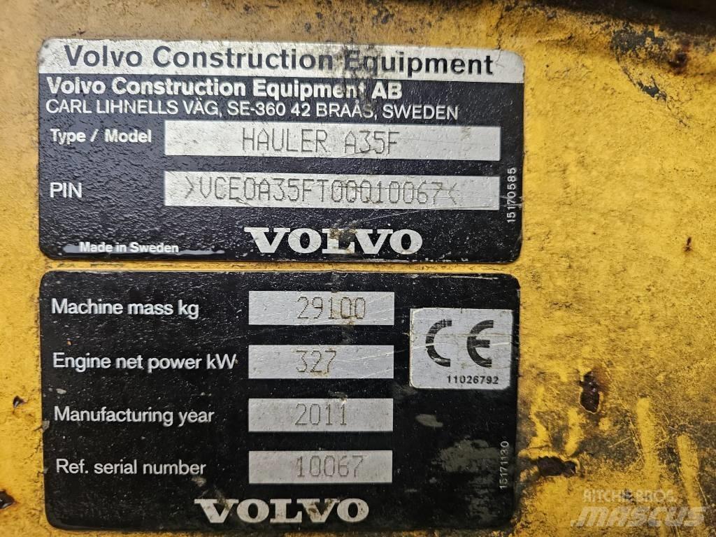 Volvo A 35 F Zglobni demperji