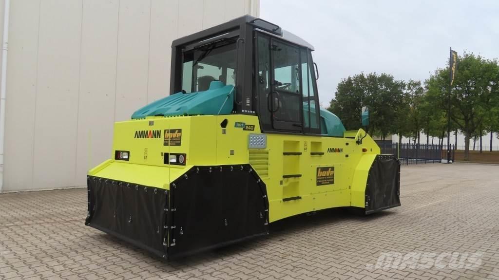 Ammann ART 240 Kolesni valjarji s pnevmatikami