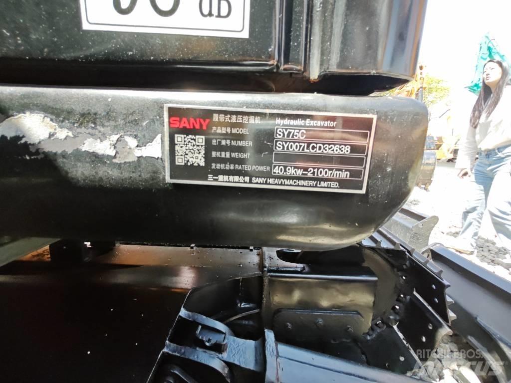 Sany SY 75 C pro Bagri goseničarji