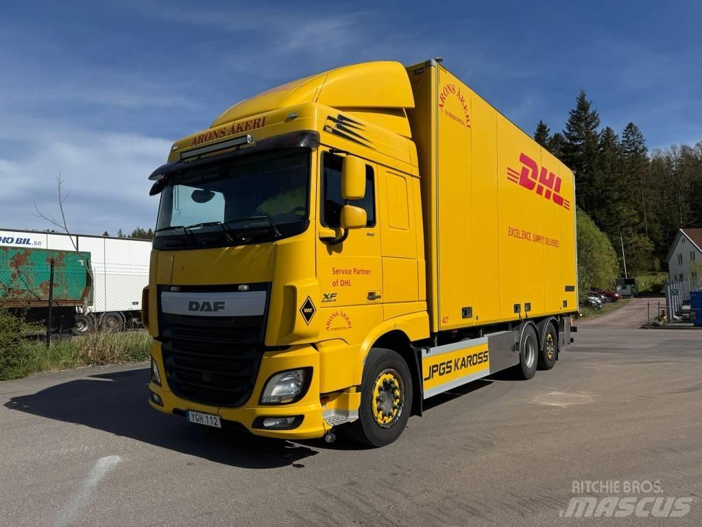 DAF XF 510 Tovornjaki zabojniki