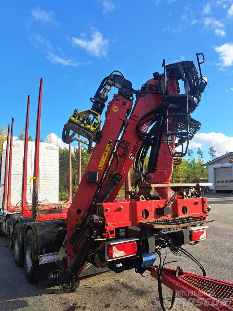 Loglift F140ZT9.5 Žerjavi za hlode