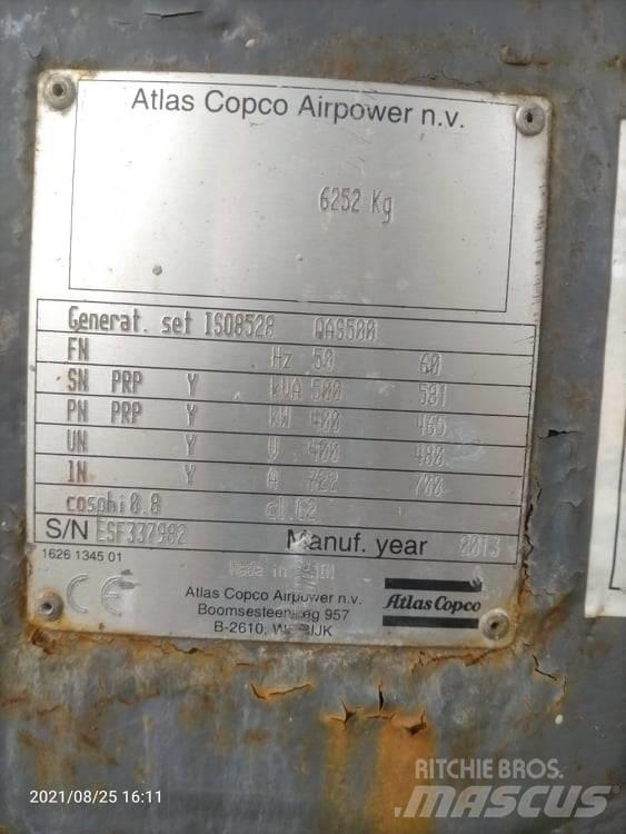 Atlas Copco QAS 500 Dizelski agregati