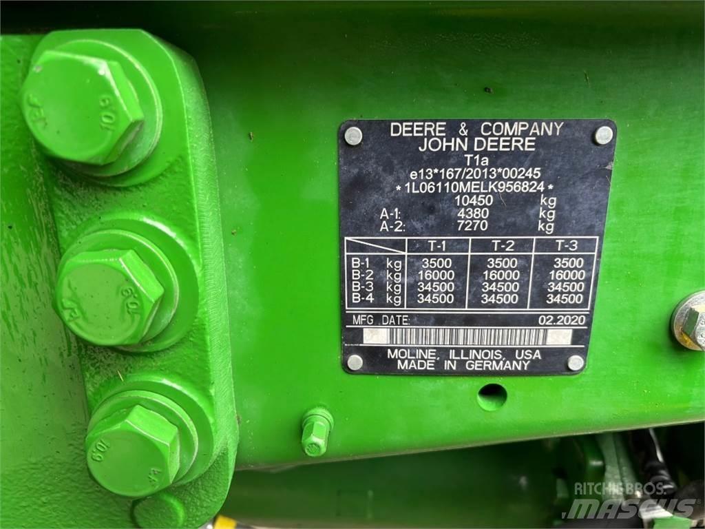John Deere 6110M Traktorji