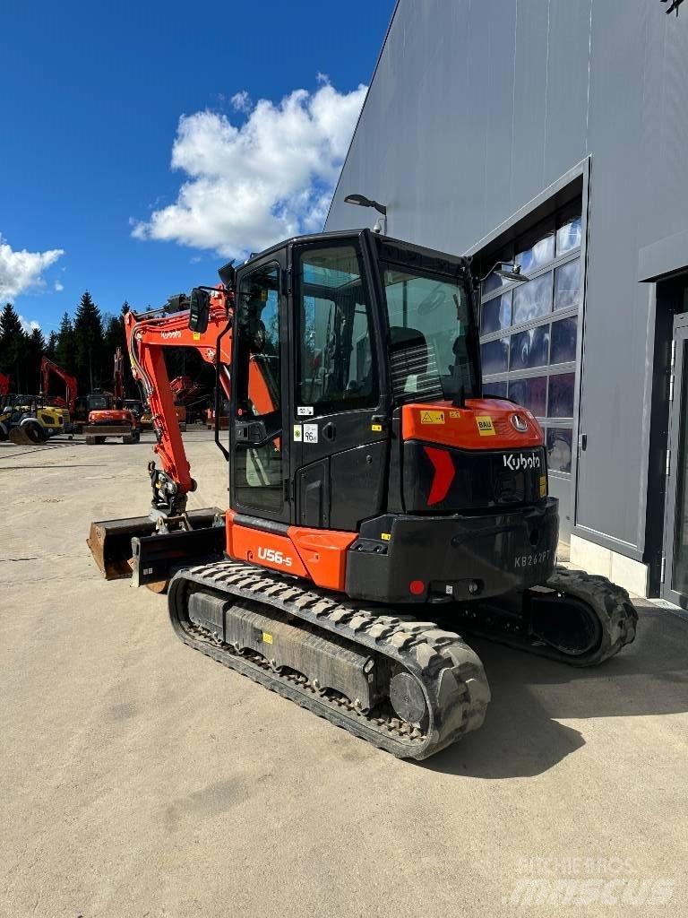 Kubota U 56-5 Mini bagri <7t