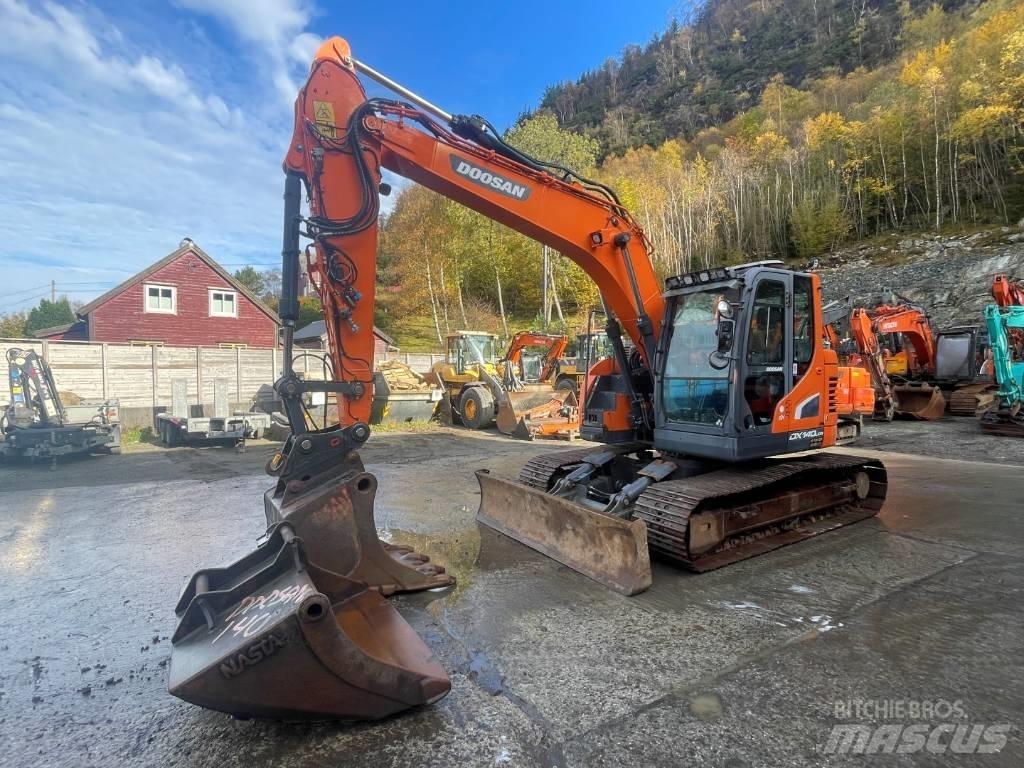 Doosan DX140LCR-5 Bagri goseničarji