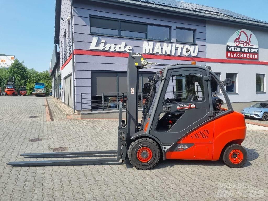 Linde H35T-02 Plinski viličarji