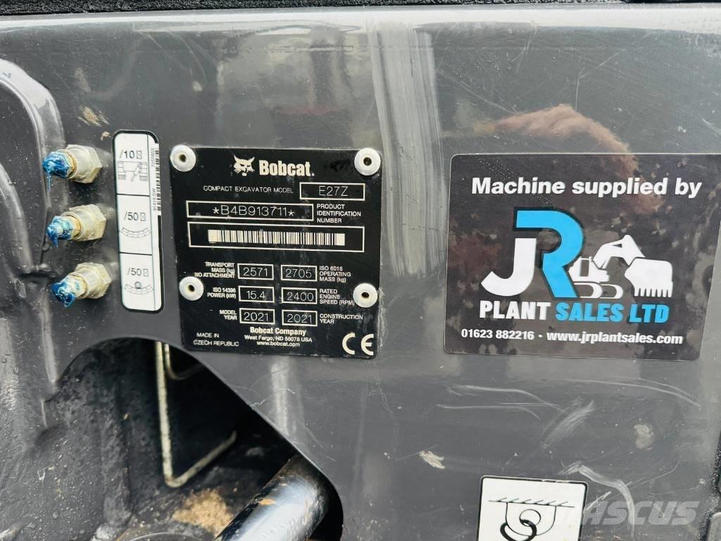 Bobcat E 27z Mini bagri <7t