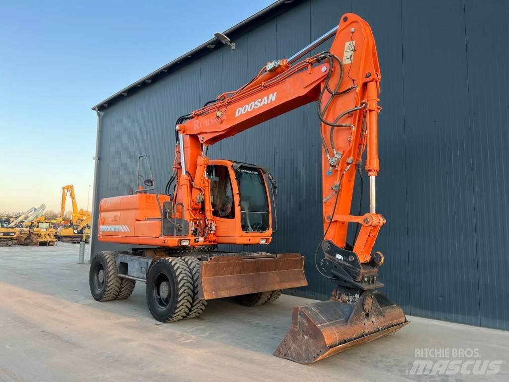 Doosan DX170W Bagri na kolesih