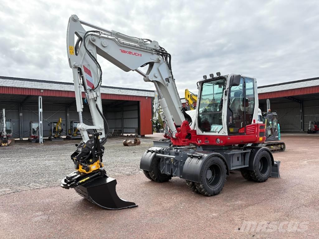 Takeuchi TB395W Bagri na kolesih