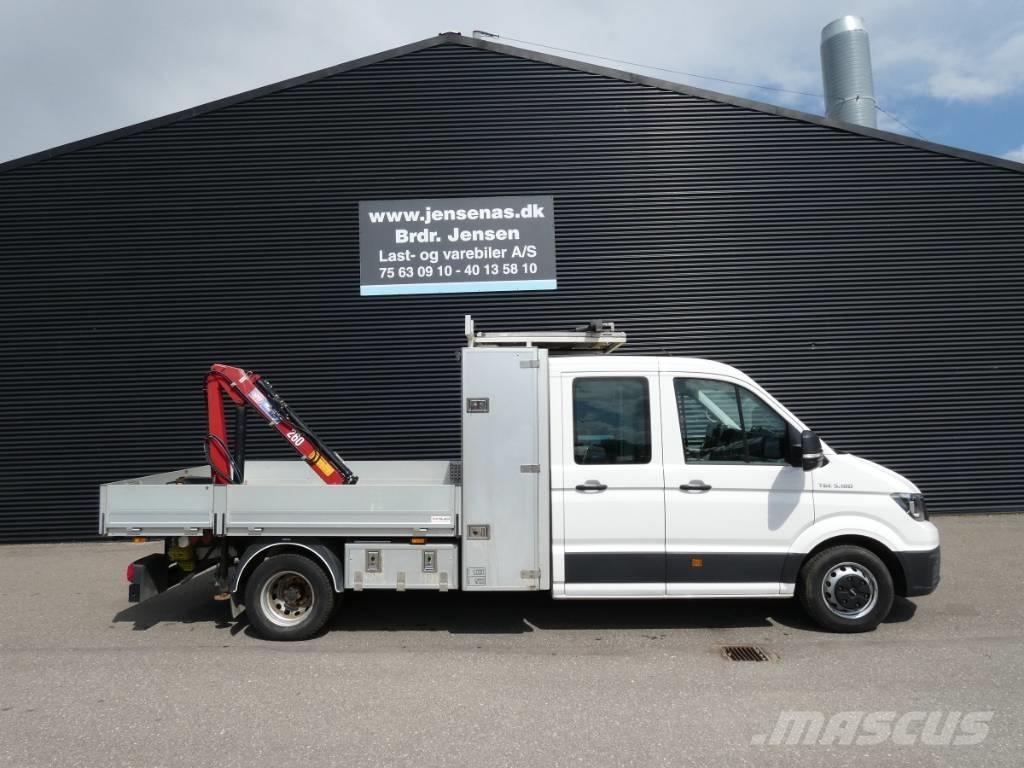 MAN TGE 5.180 Tovornjaki z žerjavom