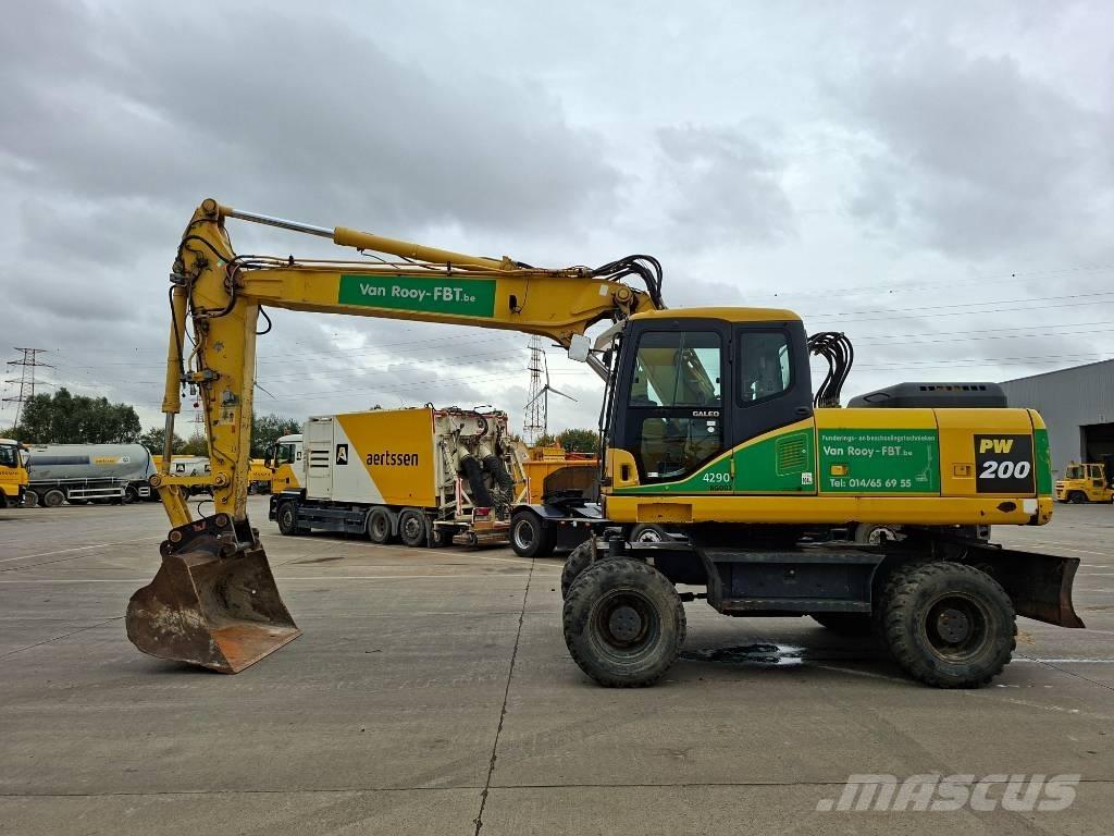 Komatsu PW 200-7H Bagri na kolesih