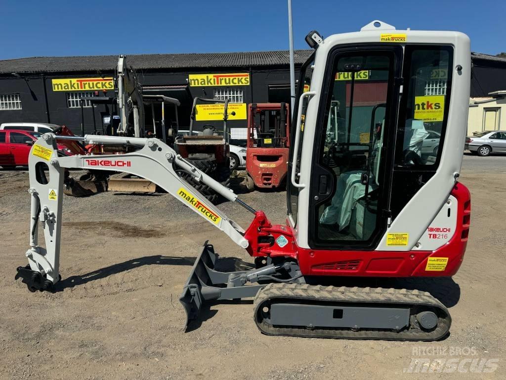 Takeuchi TB 216 Mini bagri <7t