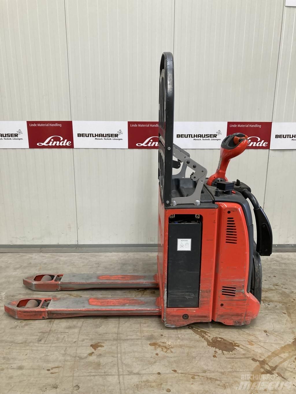 Linde T20AP kurz Električni nizko dvižni viličar