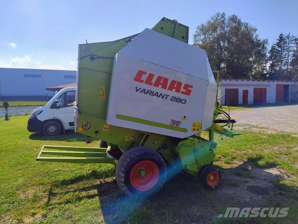 CLAAS Variant 280 Balirke (okrogle bale)