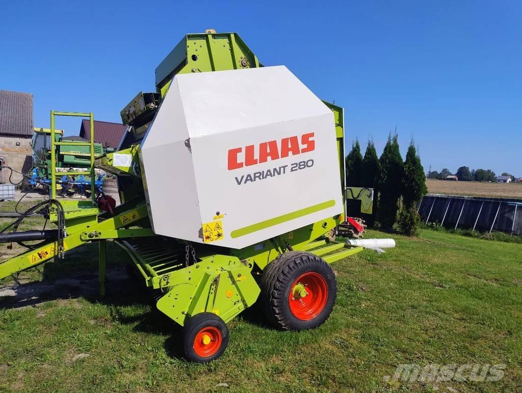CLAAS Variant 280 Balirke (okrogle bale)