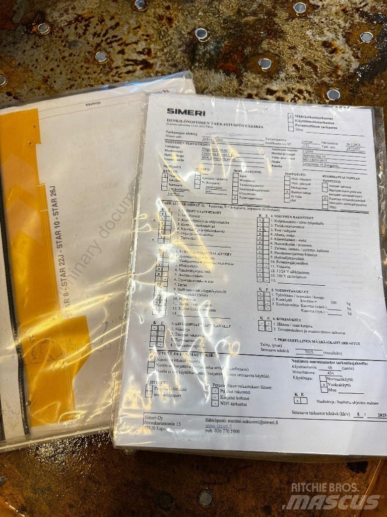 Haulotte Star 10 Teleskopske dvižne ploščadi