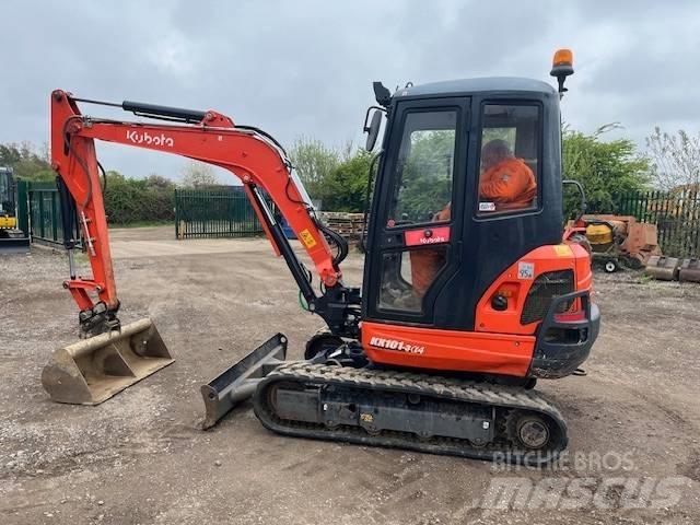 Kubota KX 101-3 A4 Mini bagri <7t