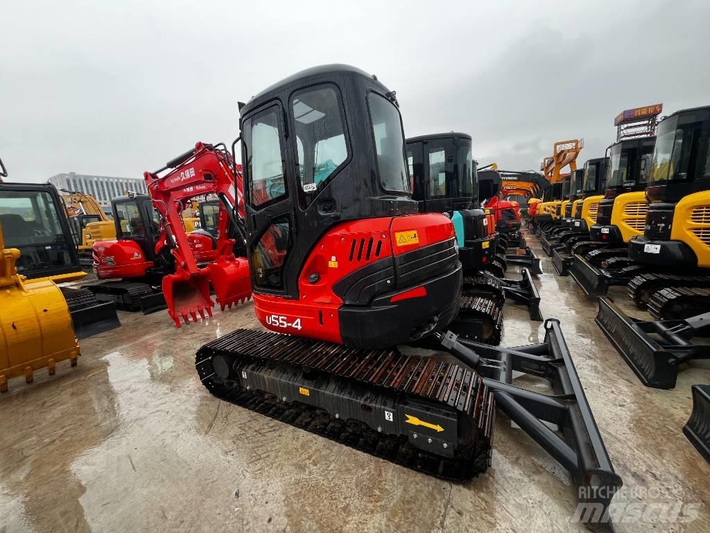 Kubota U 55-4 Mini bagri <7t