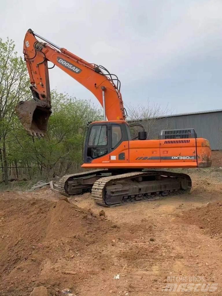 Doosan DX 380 LC Bagri goseničarji