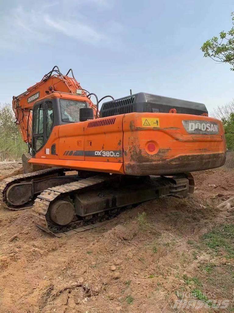 Doosan DX 380 LC Bagri goseničarji