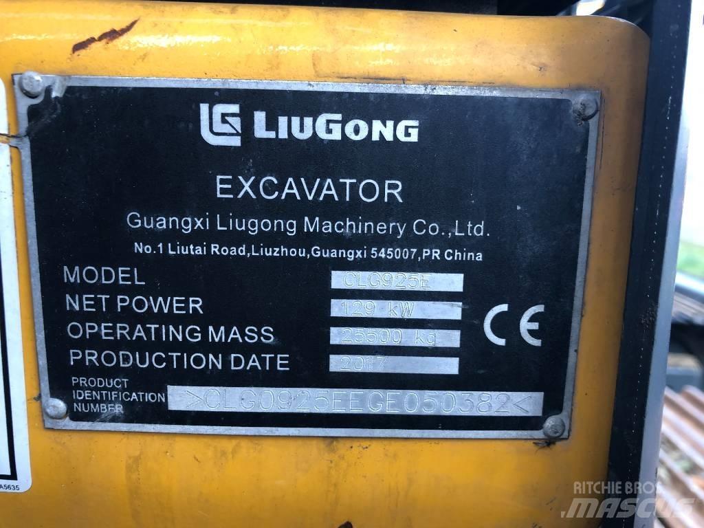 LiuGong 925E Bagri goseničarji