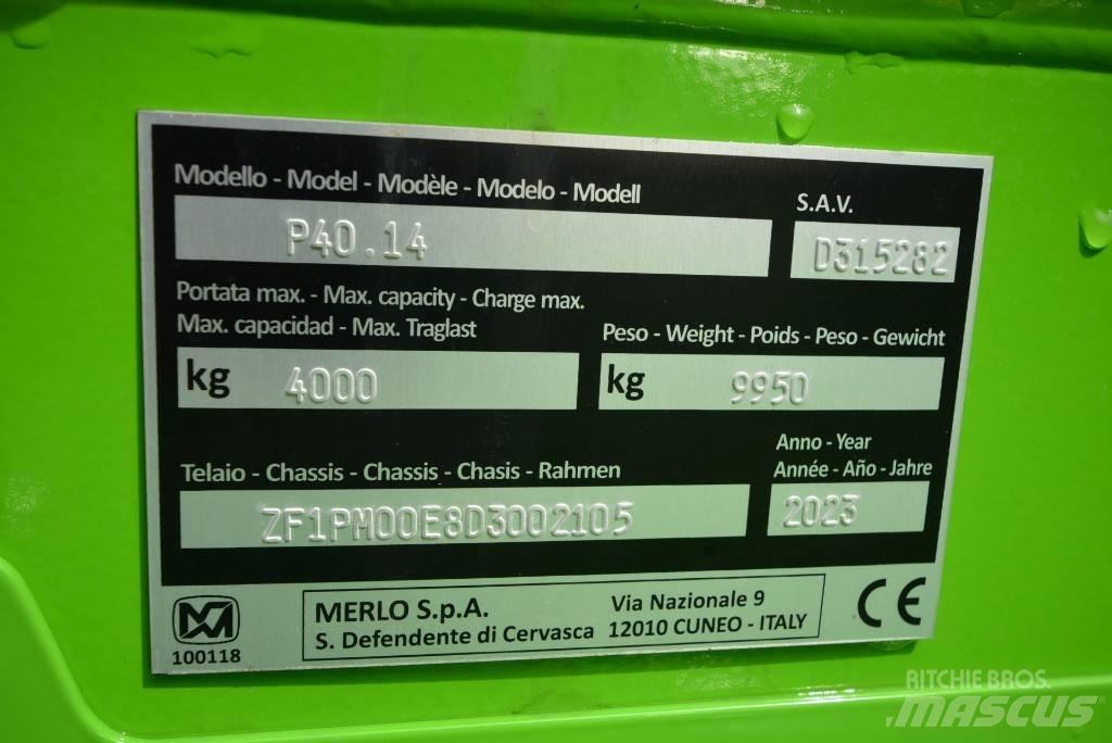 Merlo 40.14 Teleskopski viličarji