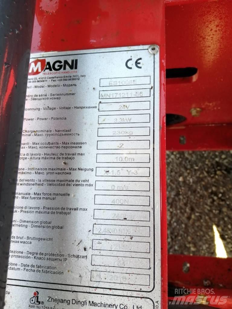 Magni ES1008E Škarjaste dvižne ploščadi
