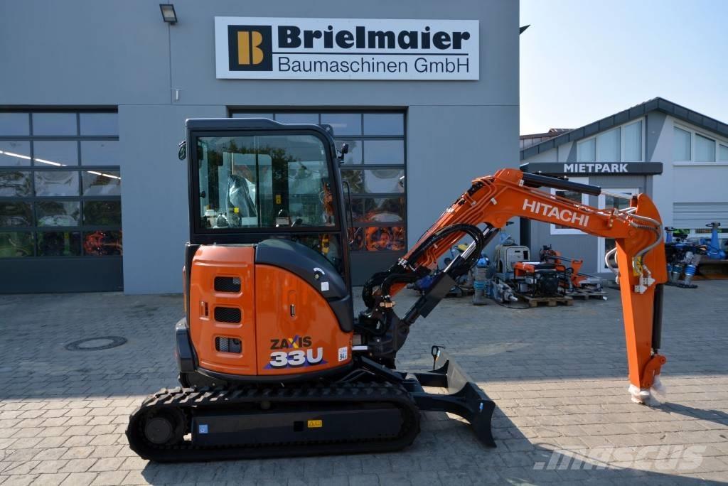 Hitachi ZX 33 U-6 Mini bagri <7t
