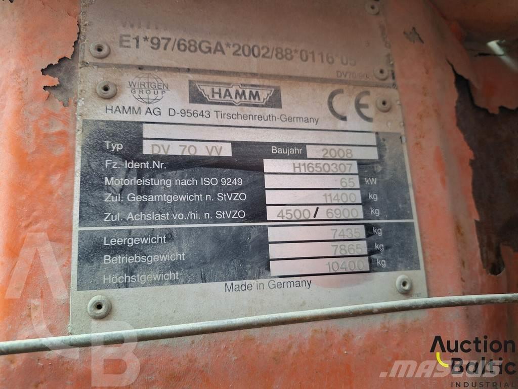 Hamm DV 70 VV Drugi valjarji