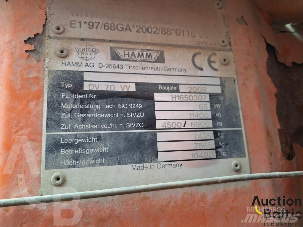 Hamm DV 70 VV Drugi valjarji