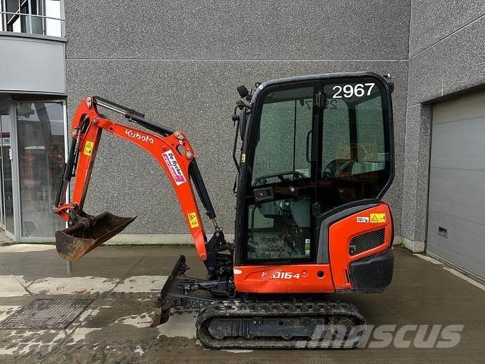Kubota KX016-4 Mini bagri <7t