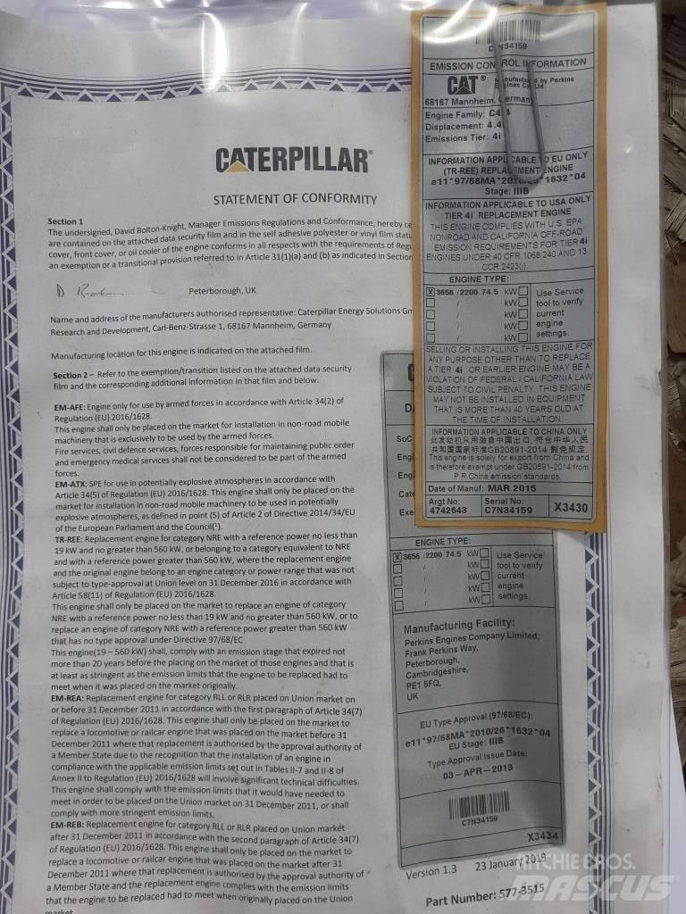 CAT Motor 3056 Motorji