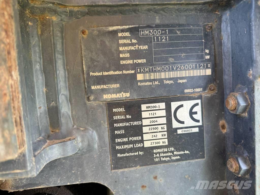 Komatsu HM300-1 Zglobni demperji