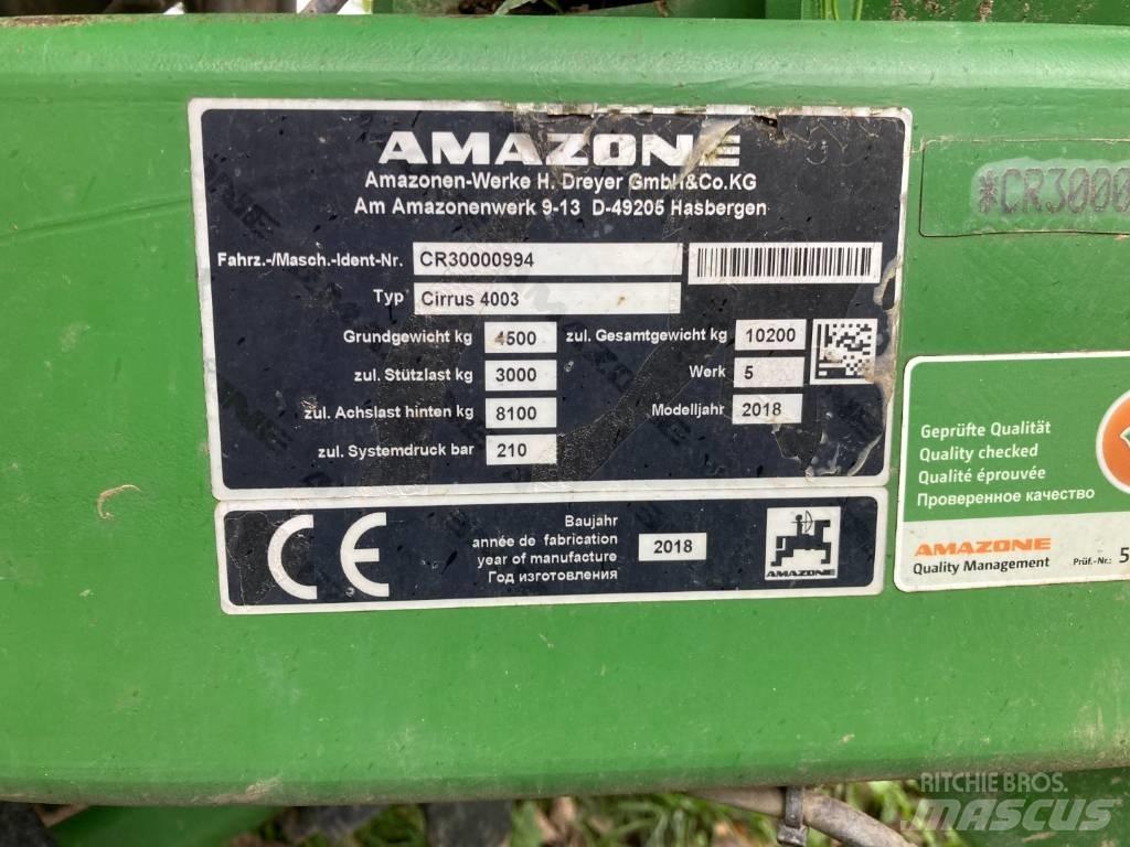 Amazone Cirrus 4003 Sejalnice