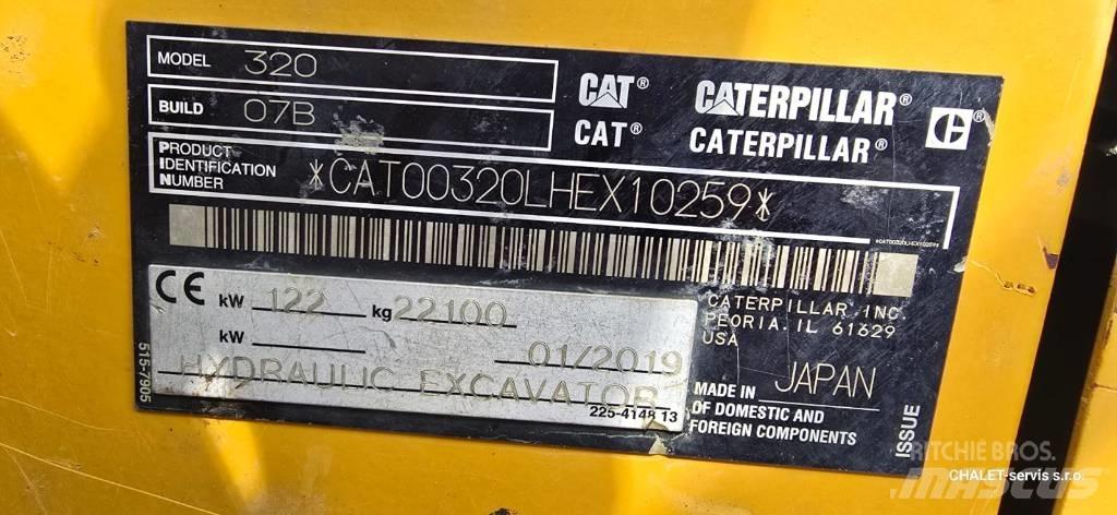 CAT 320 Bagri goseničarji