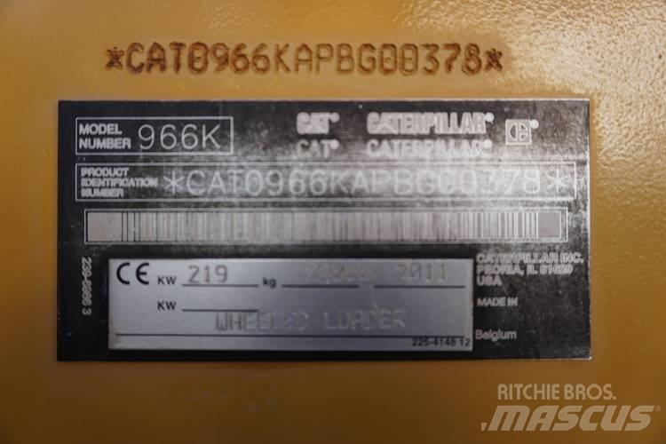 CAT 966K Kolesni nakladalci