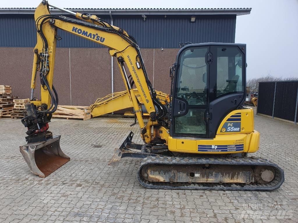 Komatsu PC55MR5 Mini bagri <7t