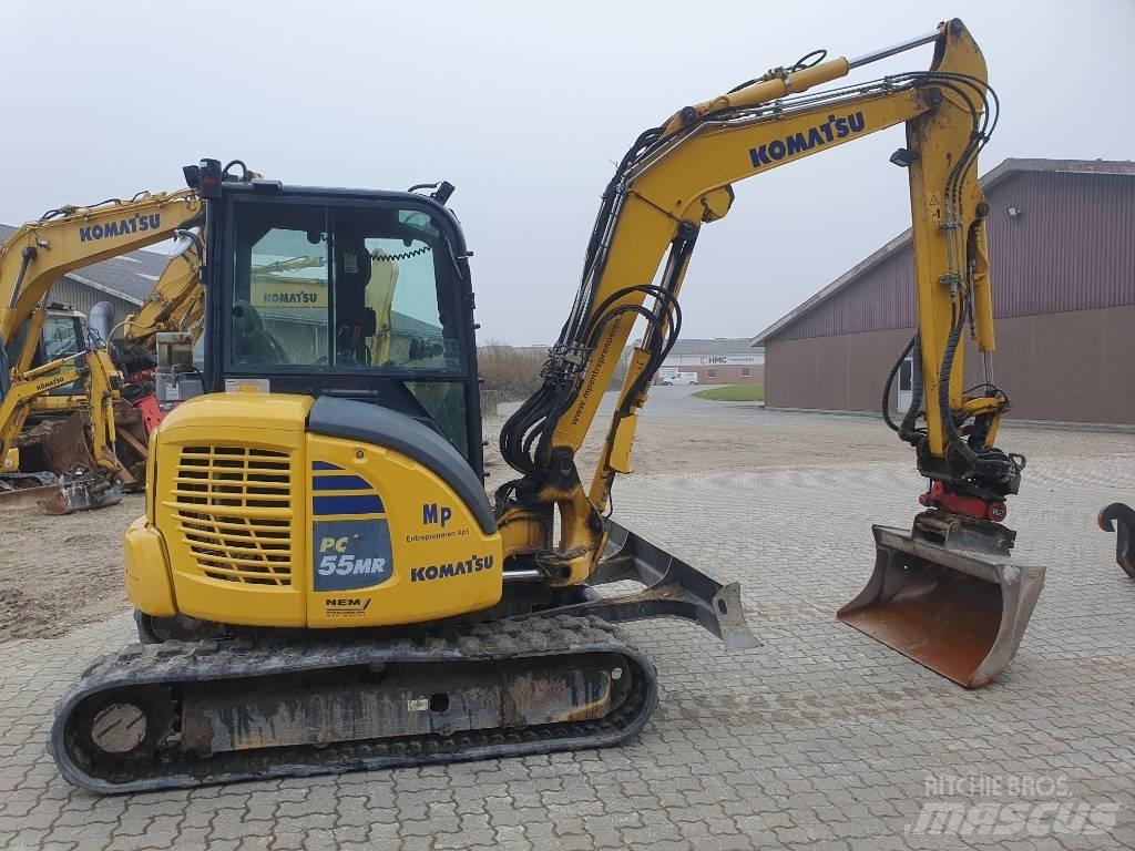 Komatsu PC55MR5 Mini bagri <7t