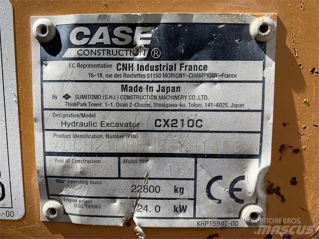 CASE CX210 Bagri goseničarji