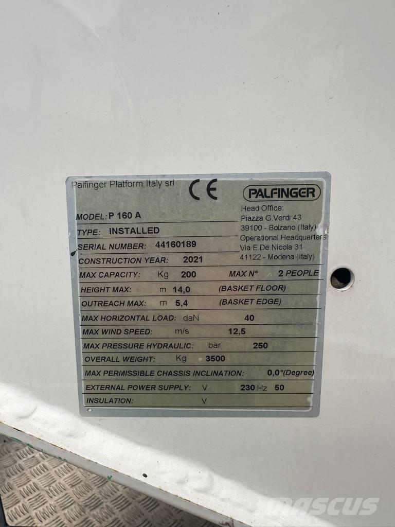 Palfinger P160A Avtokošare