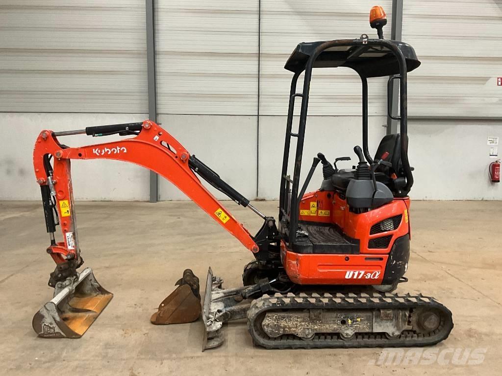 Kubota U 17-3 A Mini bagri <7t
