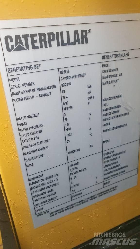 CAT DE 88 E O Dizelski agregati