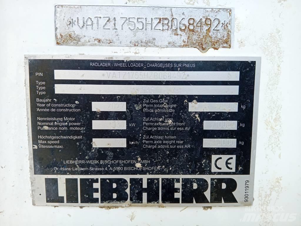 Liebherr L546 Kolesni nakladalci