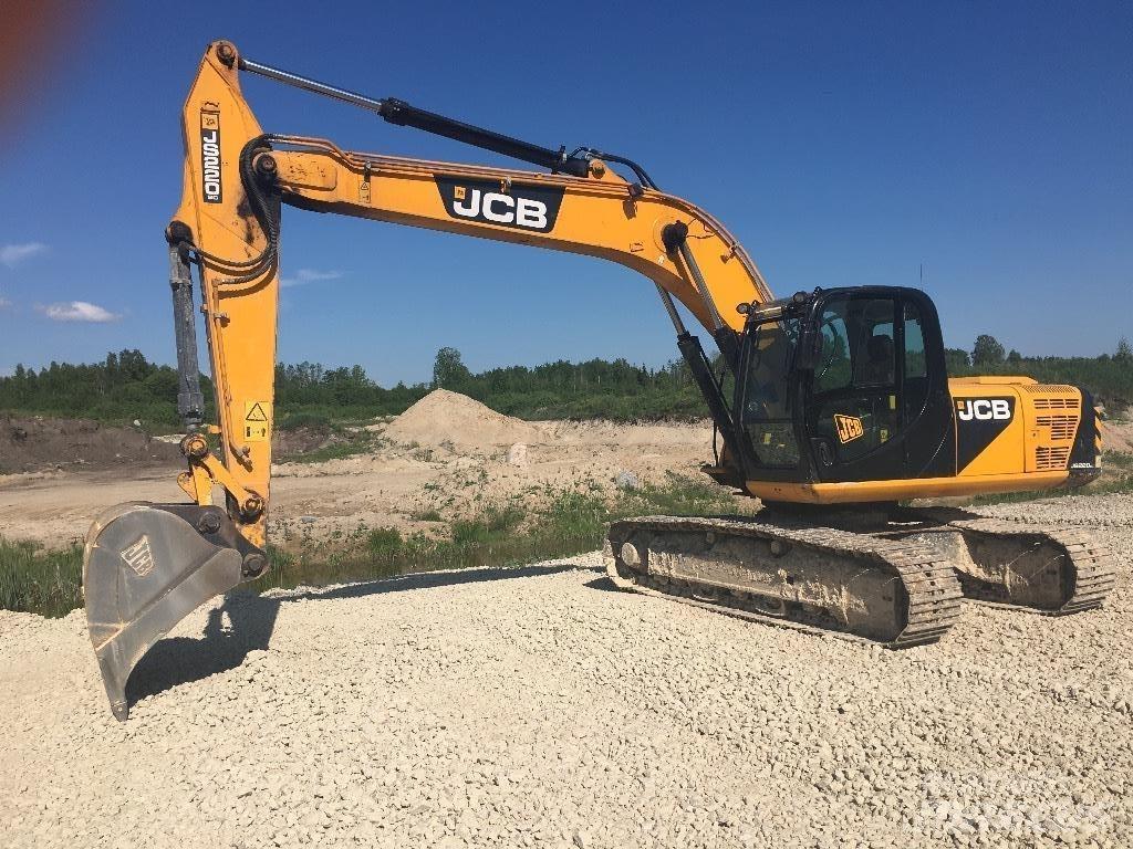 JCB JS 220 Bagri goseničarji