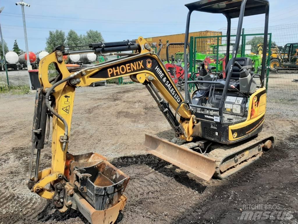 Yanmar Vio 17 Mini bagri <7t