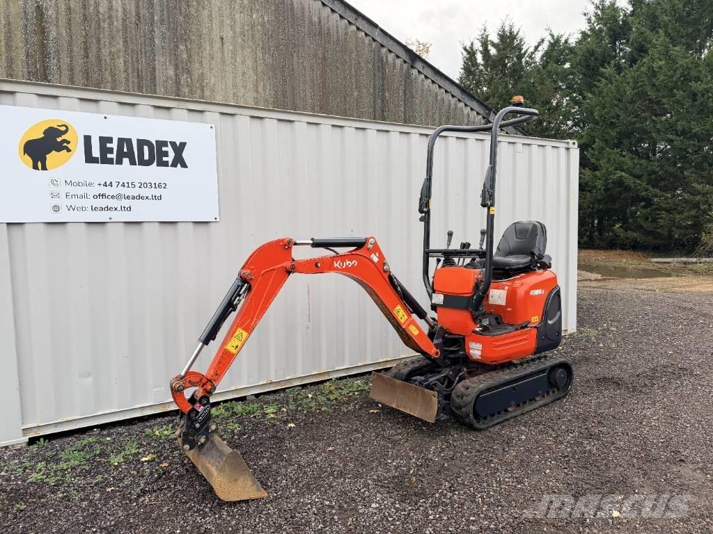 Kubota K 008-3 Mini bagri <7t