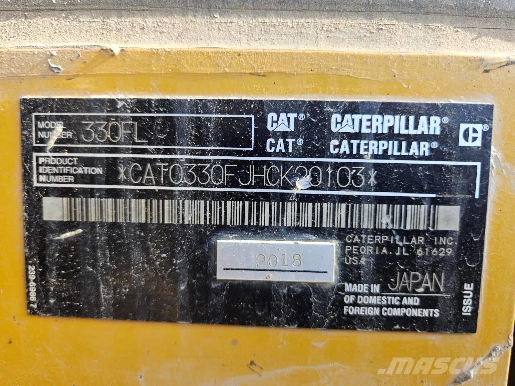 CAT 330FL Bagri goseničarji